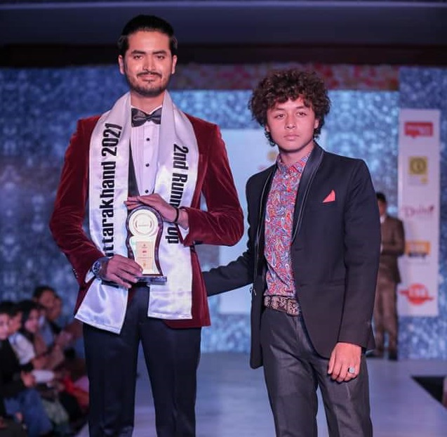 Saksham with Mr. Dehradun 2020 Tanishq Rai Saksham with Mr. Dehradun 2020 Tanishq Rai