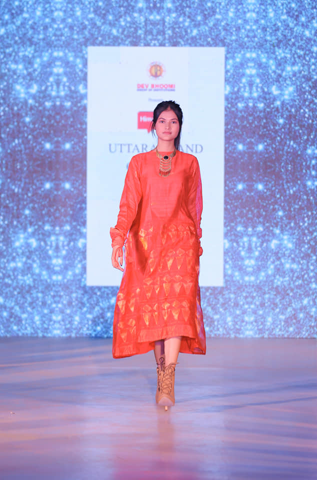Designer Ankita Roy showcases at Uttarakhand Couture Week
